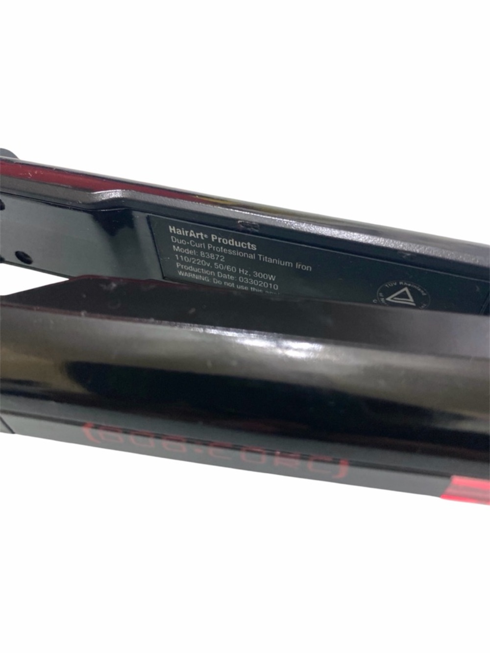 Itech Duo Curling Iron 1” Titanium 450° F - Picture 4 of 9